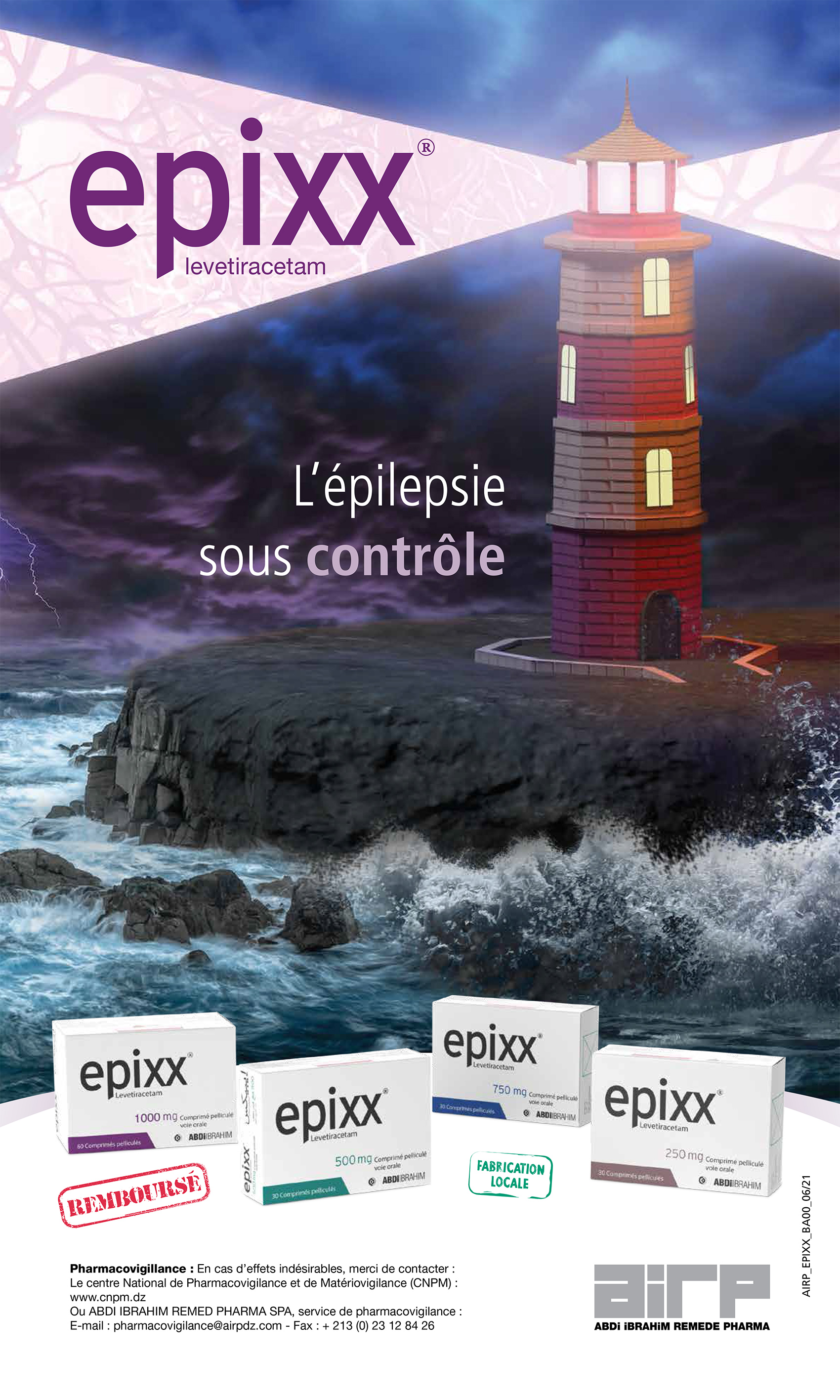 Epixx levetiracetam